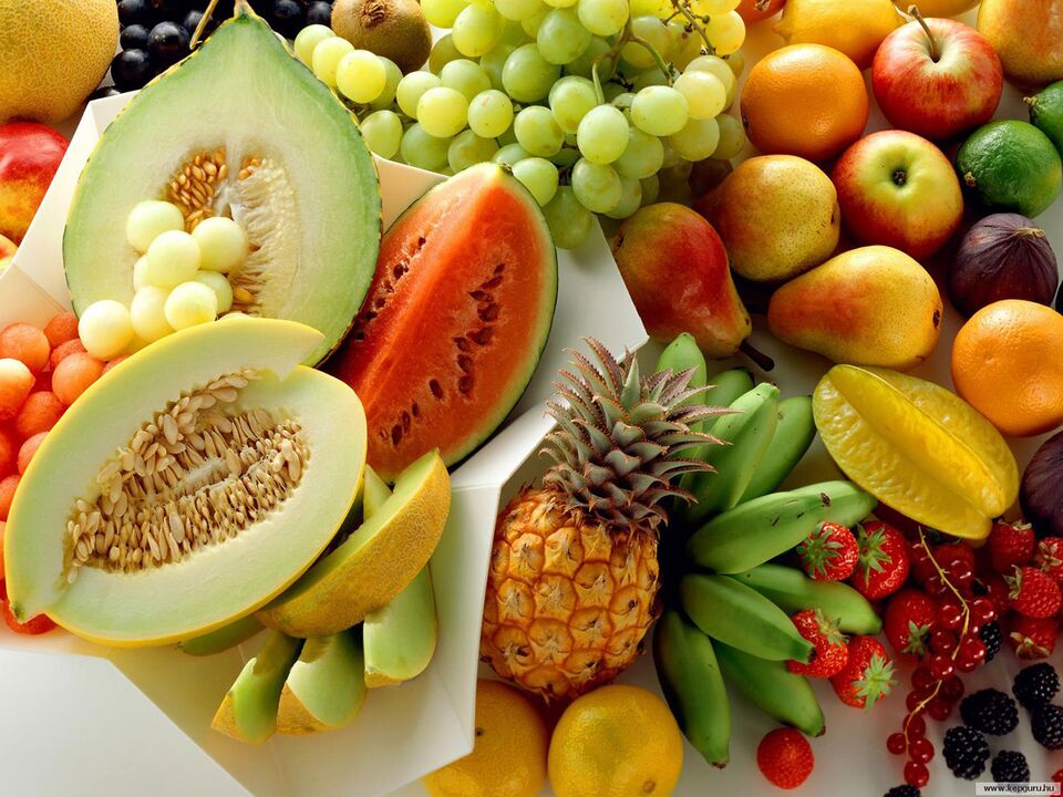 Lose 7 kg of fruit every week