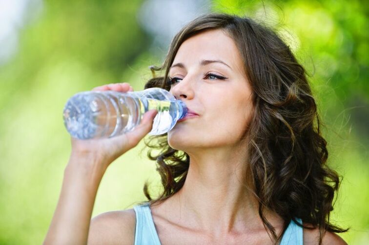 Drink water to lose weight