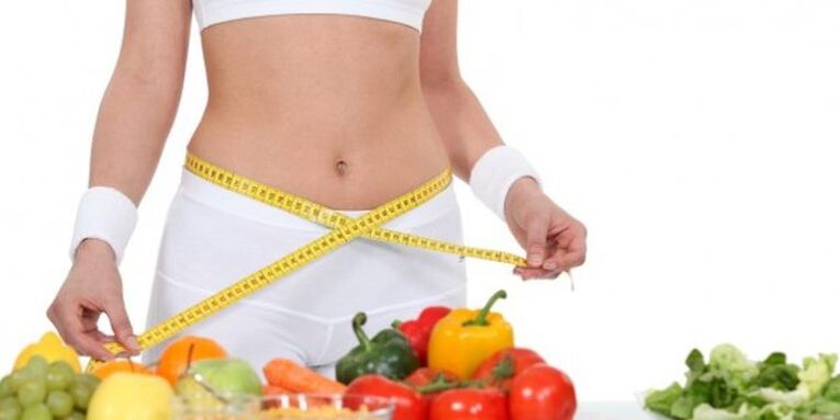 Girls lose weight through dieting