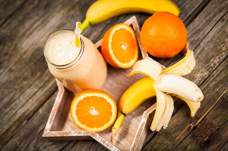 Banana Orange Smoothie for Weight Loss