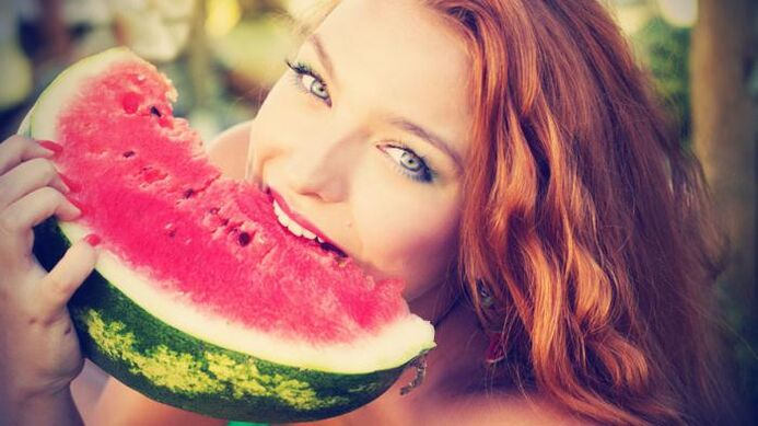 How to use watermelon to lose weight