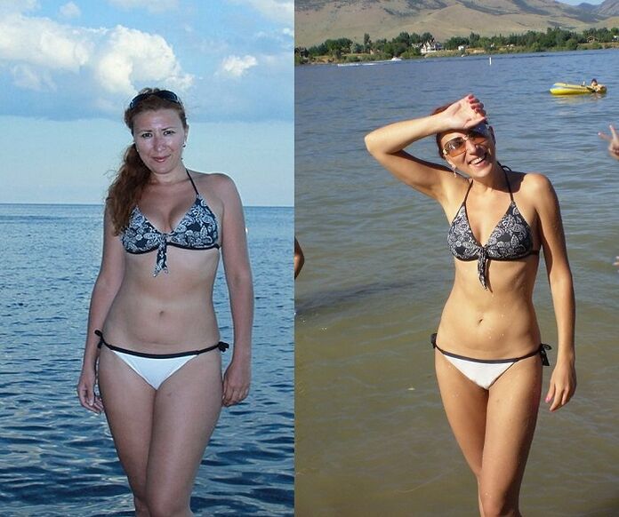 Photos before and after buckwheat weight loss