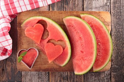 Watermelon slimming menu
